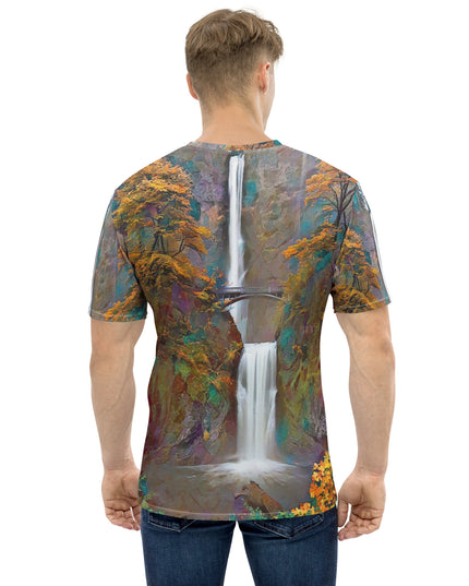 Multnomah Falls - Digital Art - Men's t-shirt