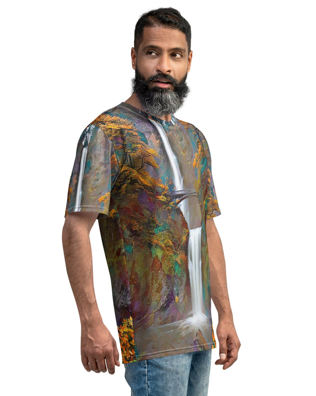 Multnomah Falls - Digital Art - Men's t-shirt