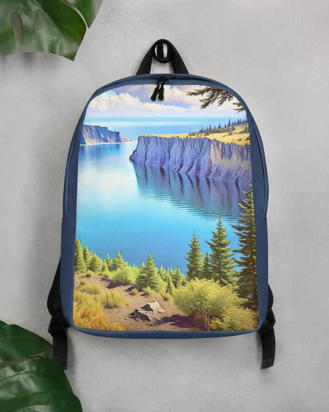 Oregon Calling - Digital Art - Minimalist Backpack