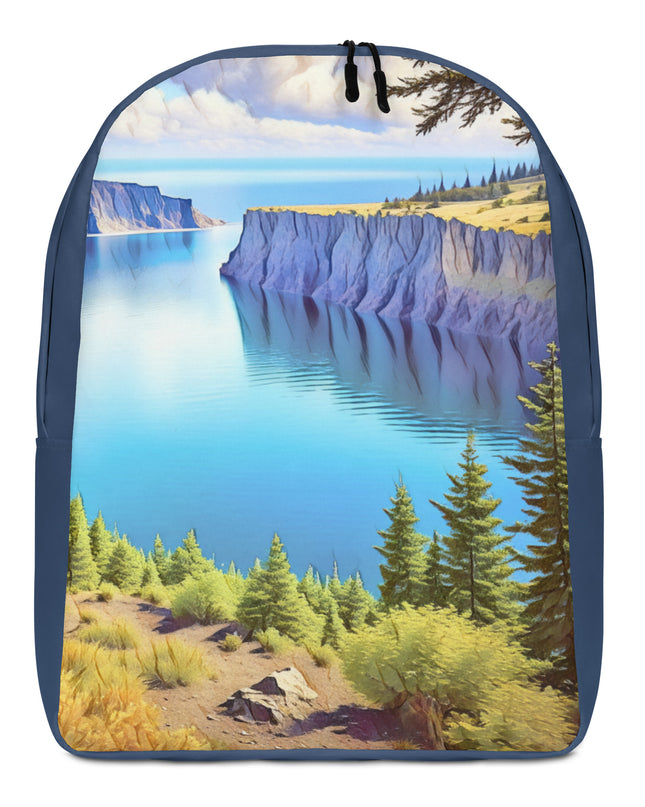 Oregon Calling - Digital Art - Minimalist Backpack