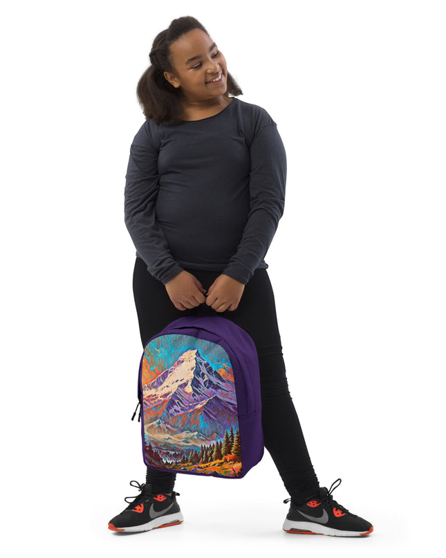 PACIFIC NW - DIGITAL ART - Minimalist Backpack