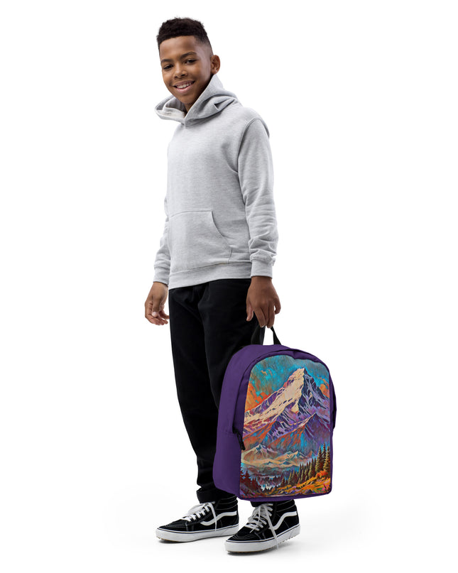 PACIFIC NW - DIGITAL ART - Minimalist Backpack