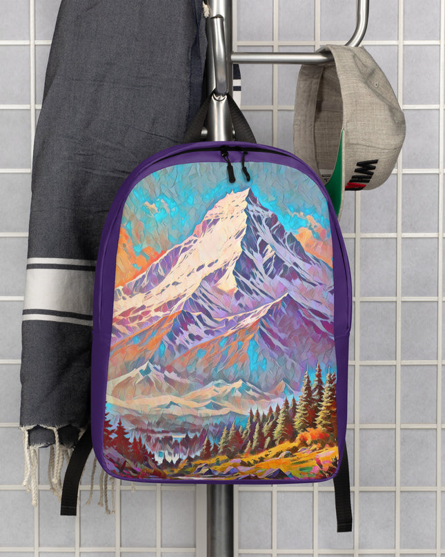 PACIFIC NW - DIGITAL ART - Minimalist Backpack