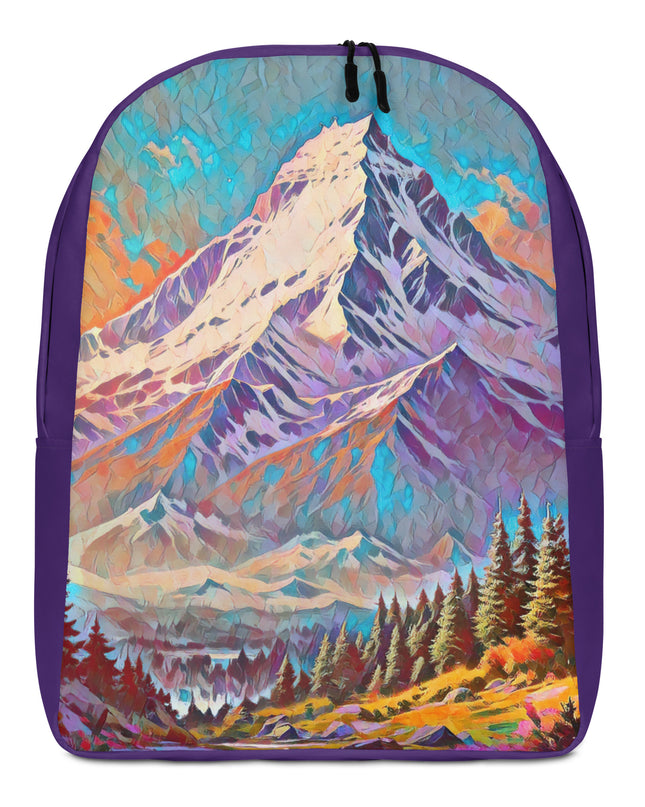 PACIFIC NW - DIGITAL ART - Minimalist Backpack