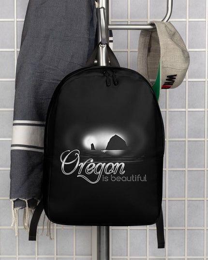 Oregon is Beautiful - Haystack Rock - Minimalist Backpack