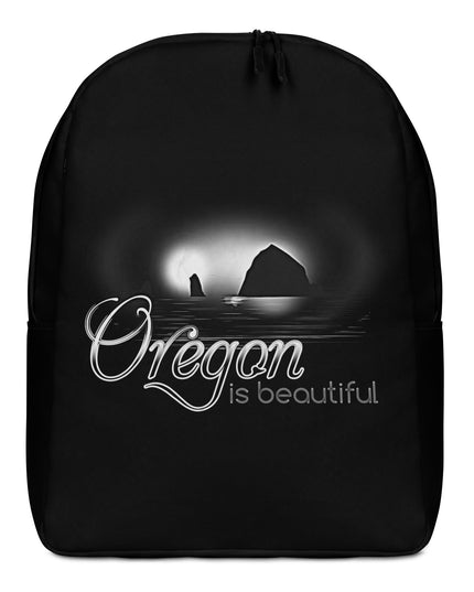 Oregon is Beautiful - Haystack Rock - Minimalist Backpack