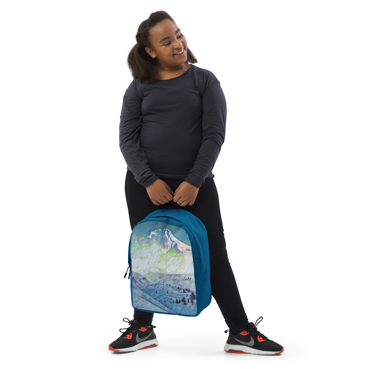 Mount Hood - Digital Art -  Minimalist Backpack