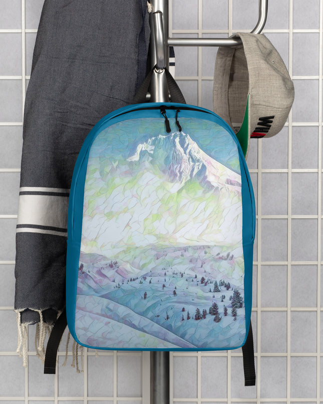 Mount Hood - Digital Art -  Minimalist Backpack
