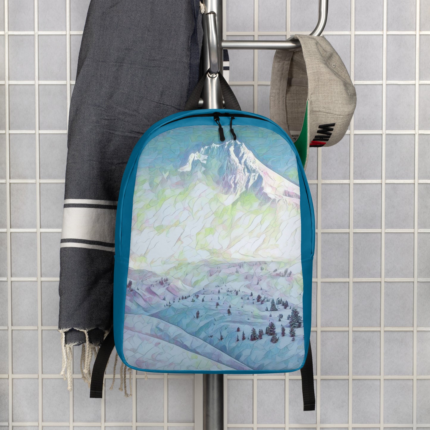 Mount Hood - Digital Art -  Minimalist Backpack