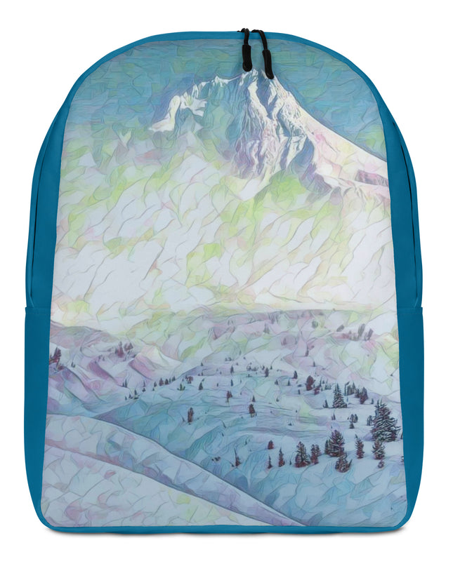 Mount Hood - Digital Art -  Minimalist Backpack