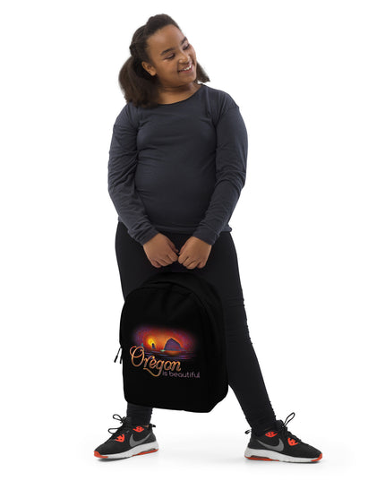 Oregon is Beautiful - Haystack Rock/2 - Minimalist Backpack