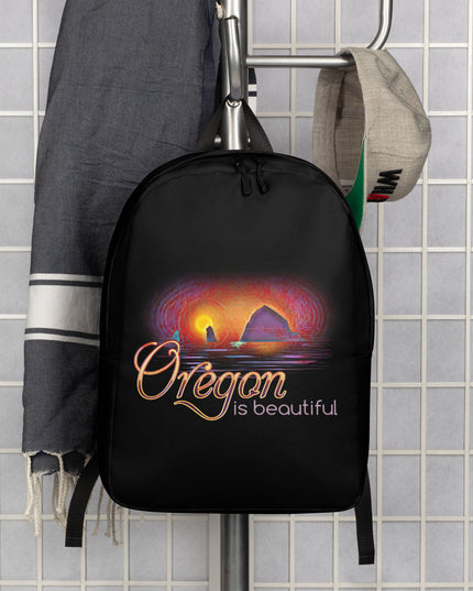 Oregon is Beautiful - Haystack Rock/2 - Minimalist Backpack
