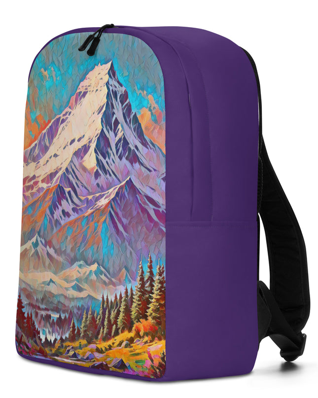 PACIFIC NW - DIGITAL ART - Minimalist Backpack