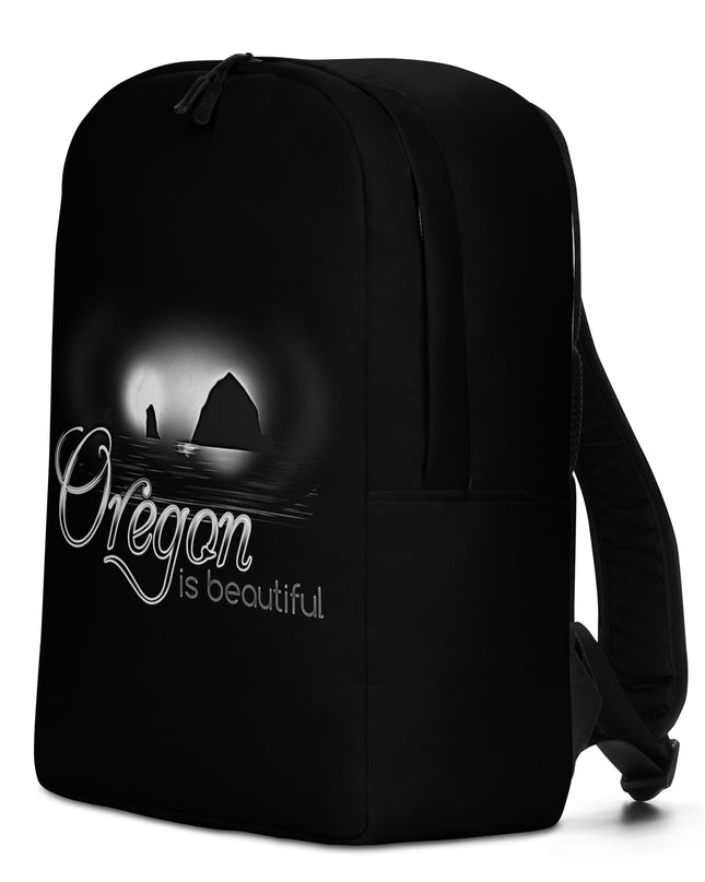 Oregon is Beautiful - Haystack Rock - Minimalist Backpack