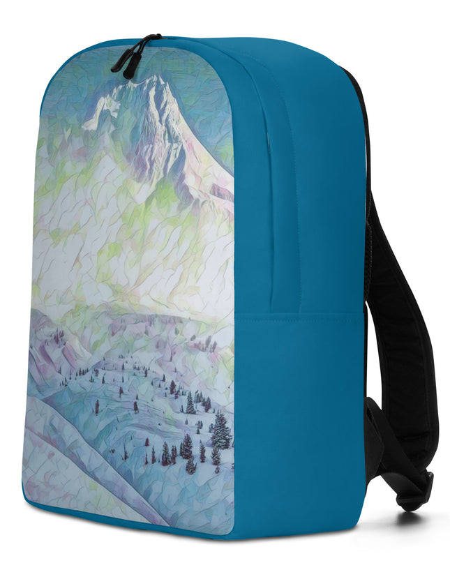 Mount Hood - Digital Art -  Minimalist Backpack