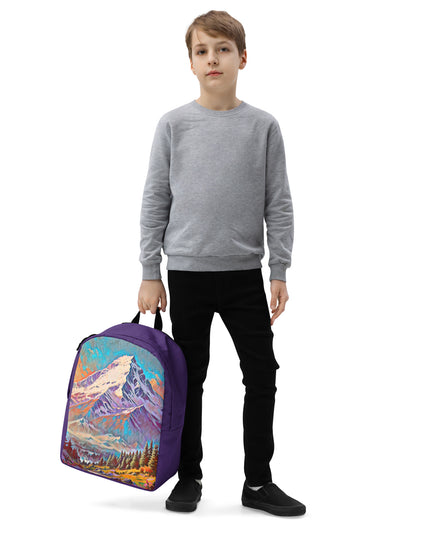 PACIFIC NW - DIGITAL ART - Minimalist Backpack