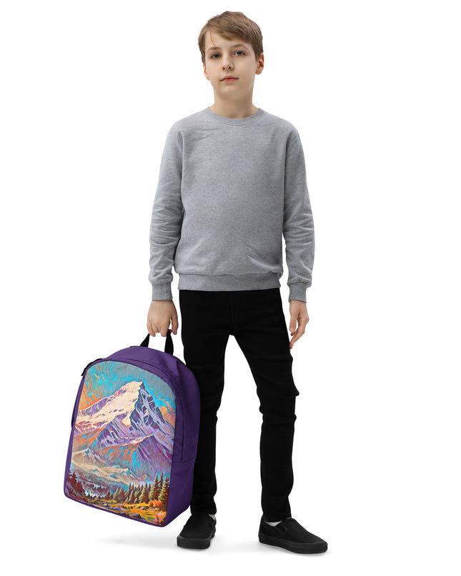 PACIFIC NW - DIGITAL ART - Minimalist Backpack
