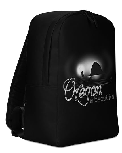 Oregon is Beautiful - Haystack Rock - Minimalist Backpack