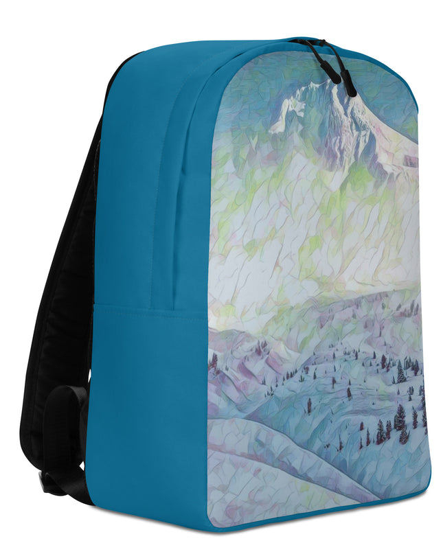 Mount Hood - Digital Art -  Minimalist Backpack
