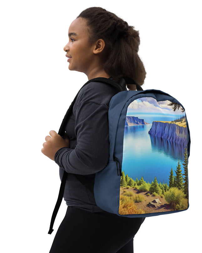 Oregon Calling - Digital Art - Minimalist Backpack