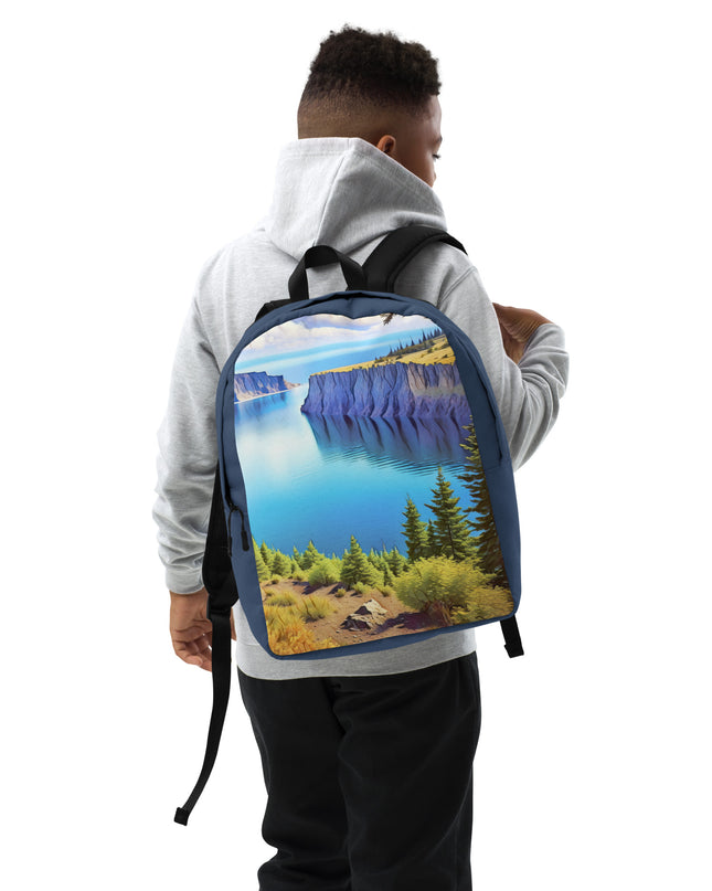 Oregon Calling - Digital Art - Minimalist Backpack