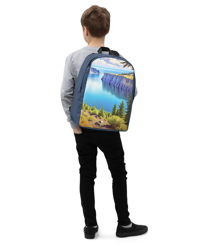 Oregon Calling - Digital Art - Minimalist Backpack