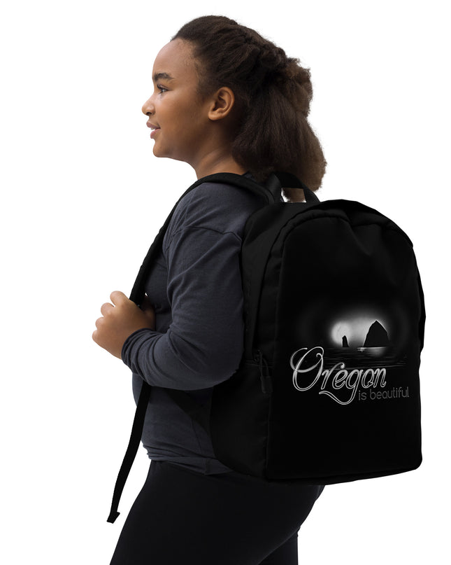 Oregon is Beautiful - Haystack Rock - Minimalist Backpack