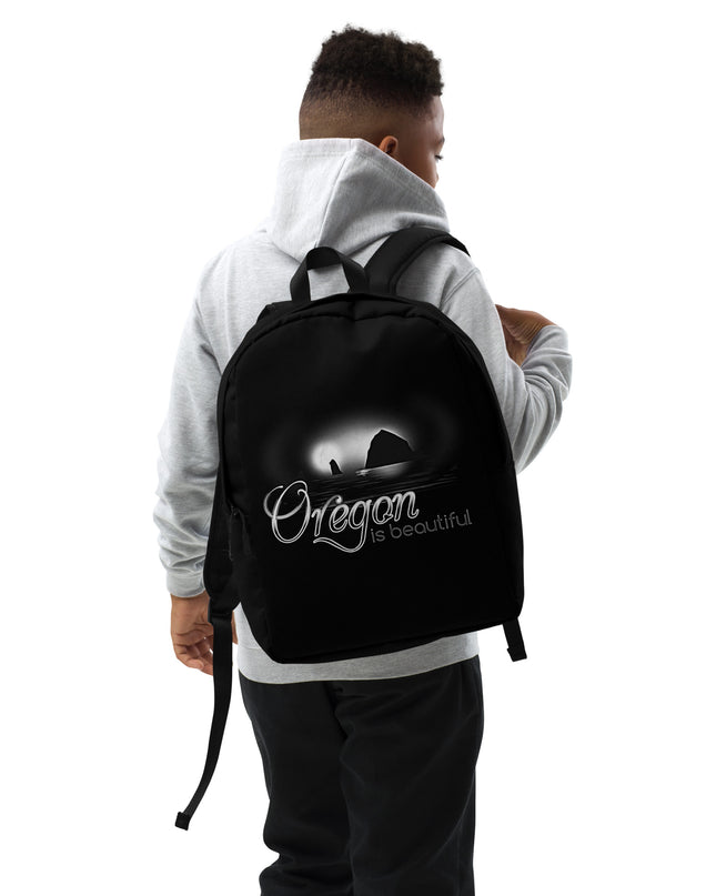Oregon is Beautiful - Haystack Rock - Minimalist Backpack