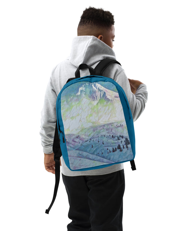 Mount Hood - Digital Art -  Minimalist Backpack
