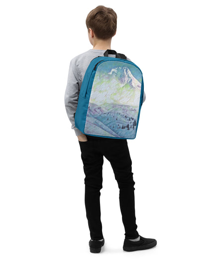 Mount Hood - Digital Art -  Minimalist Backpack