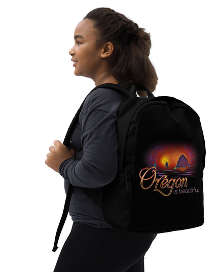 Oregon is Beautiful - Haystack Rock/2 - Minimalist Backpack