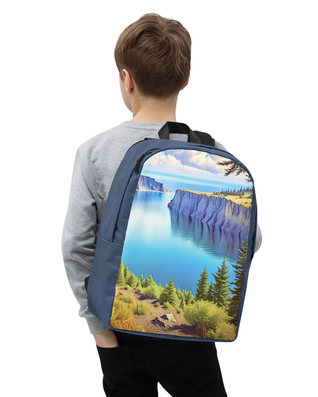 Oregon Calling - Digital Art - Minimalist Backpack