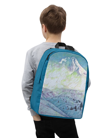 Mount Hood - Digital Art -  Minimalist Backpack