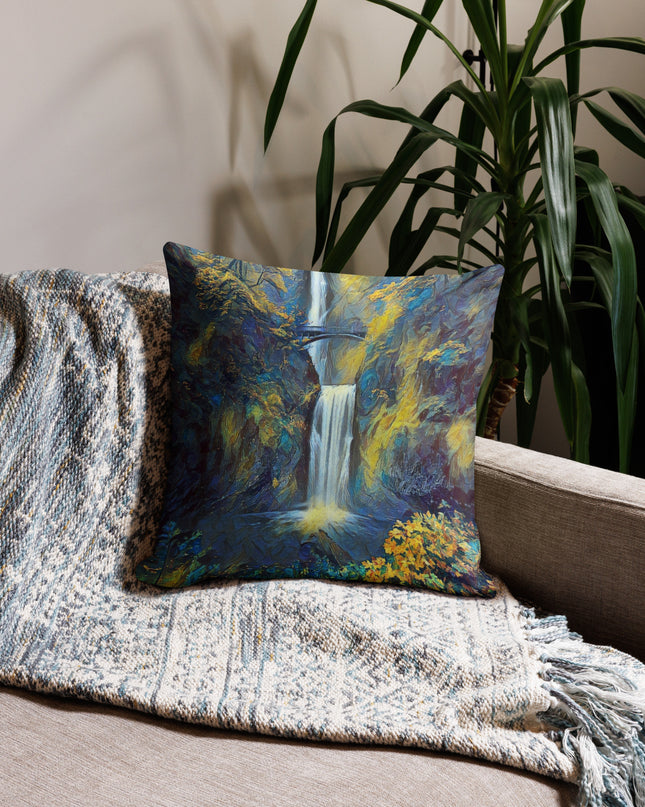 Multnomah Falls - Premium Pillow