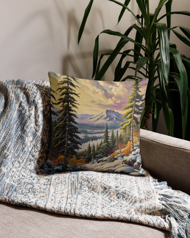 Winter Trail - Premium Pillow