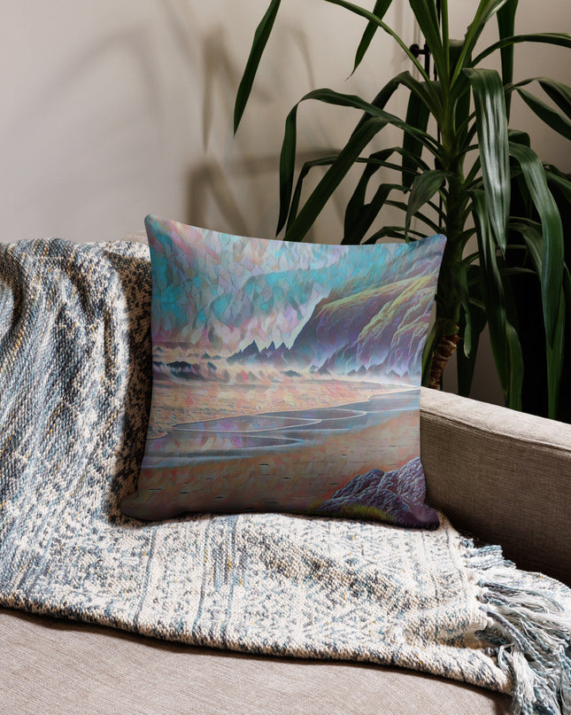 Oregon Ocean Beach - Premium Pillow