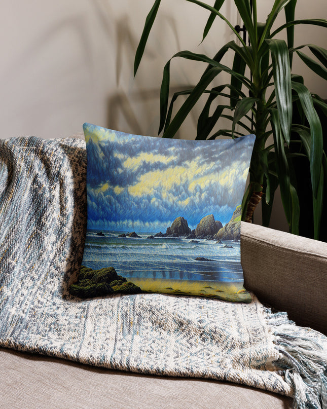 Oregon Coast - Premium Pillow