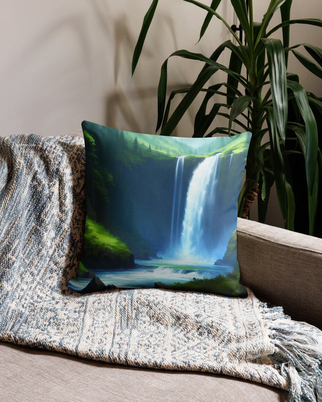 Oregon Waterfalls - Premium Pillow
