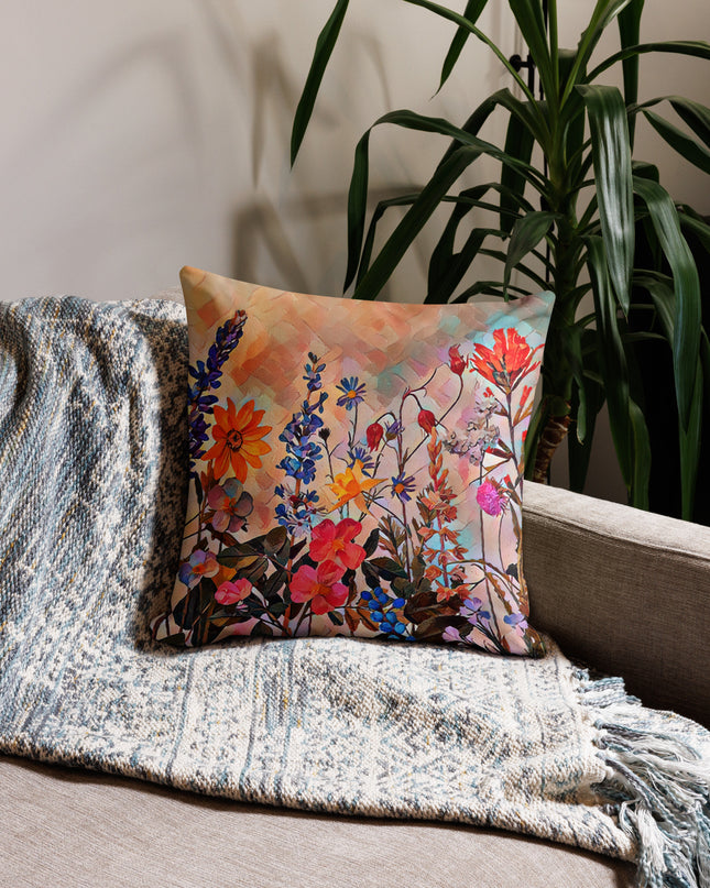 Oregon Wildflowers - Premium Pillow