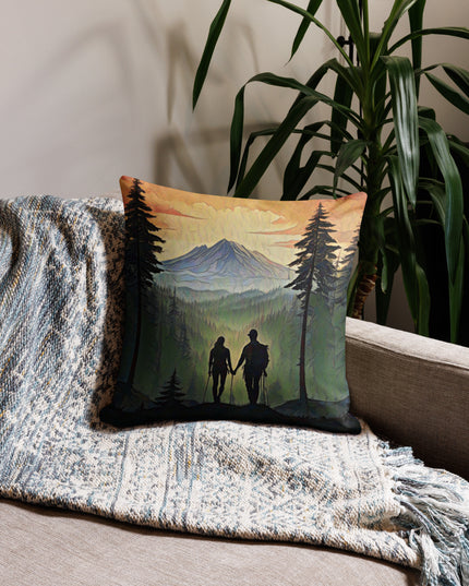 Oregon Hikers - Premium Pillow