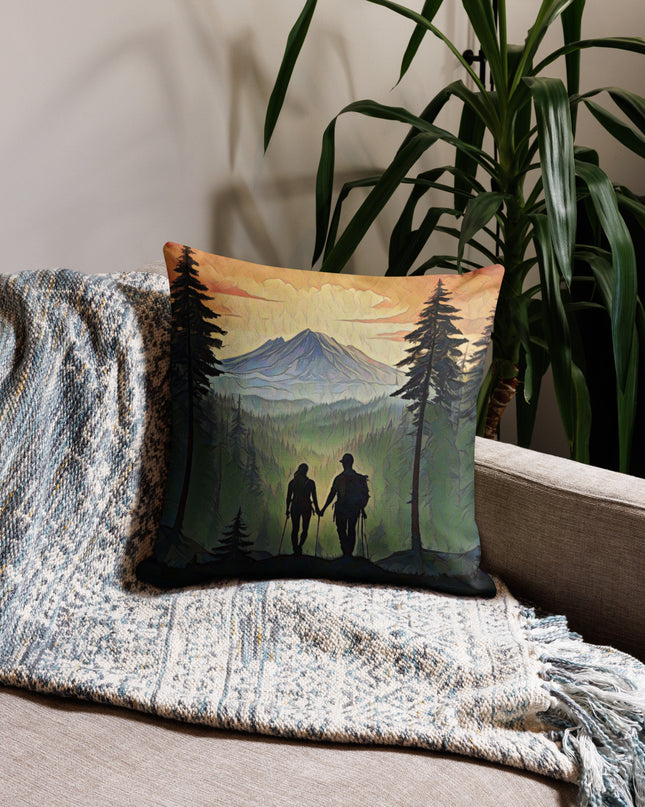 Oregon Hikers - Premium Pillow
