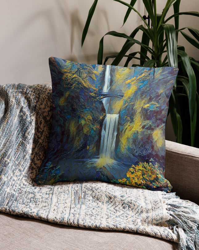 Multnomah Falls - Premium Pillow