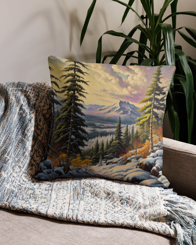 Winter Trail - Premium Pillow