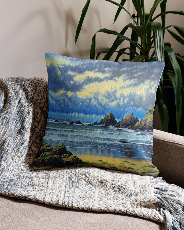 Oregon Coast - Premium Pillow