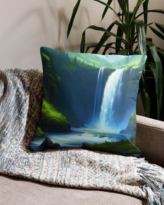 Oregon Waterfalls - Premium Pillow