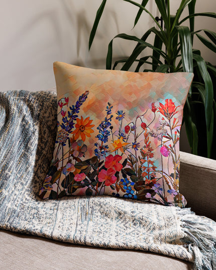 Oregon Wildflowers - Premium Pillow