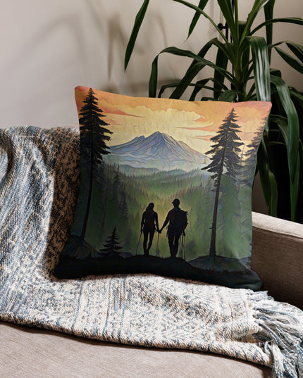 Oregon Hikers - Premium Pillow