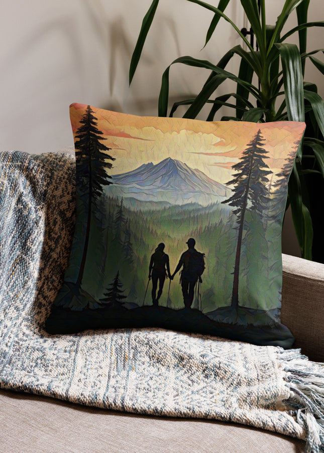 Oregon Hikers - Premium Pillow