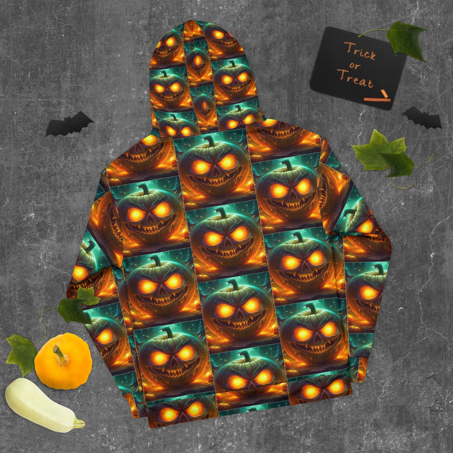 Mad Pumpkin - Halloween - Unisex Hoodie
