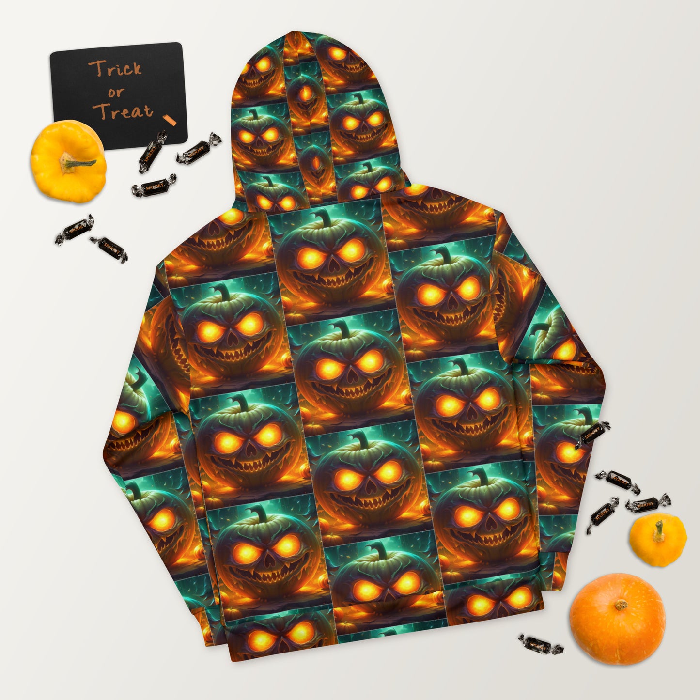 Mad Pumpkin - Halloween - Unisex Hoodie